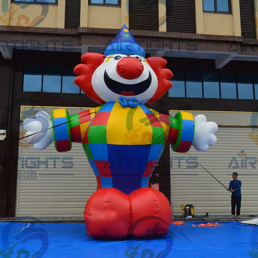 outdoor inflatable clown balloon for decoration good price giant clown balloon for sale