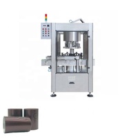 Machine de placement et de sertissage de capsules en PVC pour bouteilles de vodka 1000ml Machine à rouler les capsules en aluminium