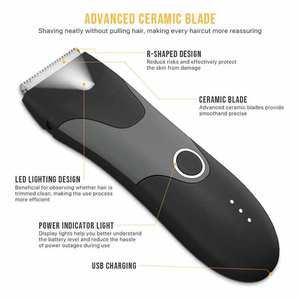 Máquina de <span class=keywords><strong>Afeitar</strong></span> Recargable por USB <span class=keywords><strong>para</strong></span> Zonas Sensibles, Recortadora de <span class=keywords><strong>Vello</strong></span> Corporal <span class=keywords><strong>para</strong></span> Axilas, Inguinal y Púbico, Resistente al Agua, <span class=keywords><strong>para</strong></span> Hombres - Product Image 6