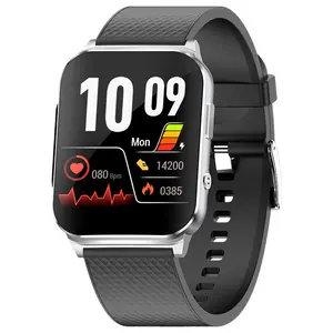 新款Ep03健康智能手表1.83英寸薄膜晶体管Bt5.1 Ttp心电图精确检测Hpv报告体温检测手表