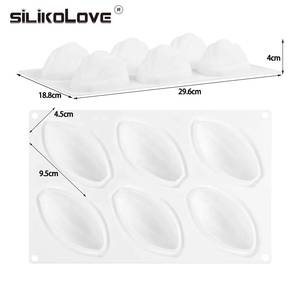 Moule à gâteau en silicone antiadhésif sans BPA, forme cacao, 6 cavités, certifié LFGB Platinum, de la marque MUYULINS - Product Image 6