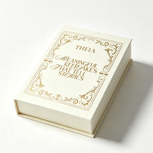Caja de Papel Rígida Biodegradable y Ecológica con Cierre Magnético, Laminación Mate, Sostenible, para Cosméticos, Adviento Navideño - Product Image 4