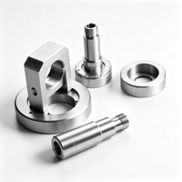 Pièces métalliques usinées CNC industrielles sur mesure en acier inoxydable à 5 axes, en alliage d'aluminium