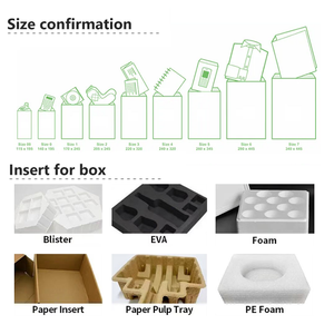 Boîte d'expédition avec logo personnalisé boîtes pliables d'emballage en papier pour gâteau alimentaire beignet biscuit pain pâtisserie - Product Image 6