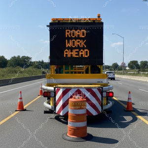 Dispositivo Amortiguador Anticolisión Tipo Escorpión de Una Sola Capa Profesional NIHIX Modelo NIHIX-AU100K para Colisiones de Vehículos en Carreteras - Product Image 3