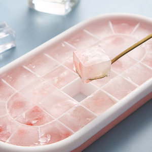 Ice Cube Storage Box Square Fruit Ice Maker Freezer Tray Mold Homemade Frozen Cubes Summer Drink Accessory - Product Image 3