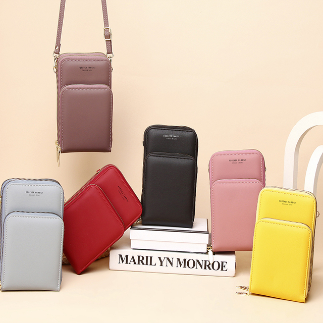 2024 Best Selling Fashion Large Capacity Diagonal Shoulder Bag Multicolor Optional Multi-function Mobile Phone Bag OEM