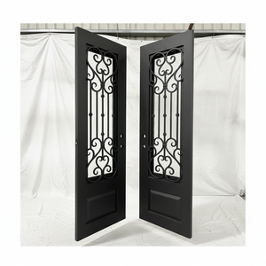 Prêt à expédier Haute sécurité résistante à la rouille Chine usine atelier porte en bois insonorisée pour bureau - Product Image 1