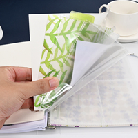 Classeur à anneaux personnalisé A4 A5 A6 B5 avec couverture en PVC transparent et mat planificateur impression de planificateurs quotidiens hebdomadaires et mensuels avec diviseur