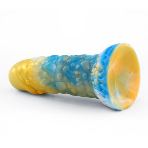 Prix de gros usine, Grand Dildo XXL en matière douce à surface soyeuse, Dildo pénis animal, Pénis artificiel pour hommes - Product Image 5