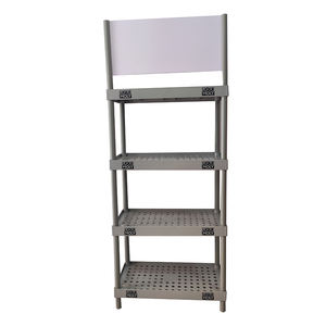 Estantes de Plástico Apilables de 4 Niveles para Botellas y Bebidas, Resistentes y de Alta Calidad, para Almacenamiento en Garaje - Product Image 4