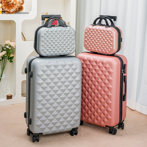 Wholesale 2pcs Custom Handheld Makeup Bag 14-Inch <strong>Suitcase</strong> Set 20/22/26/24/28-Inch Travel Luggage <strong>Light</strong> <strong>Weight</strong> - Product Image 4