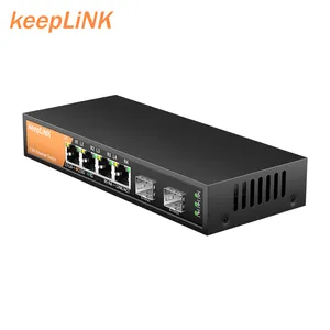 4*100/1000/25000 RJ45 With 2*10G SFP Multi-giga 2.5G Ethernet Switch For 2.5G NAS WiFi6 AP Gaming 4K Video Scenarios