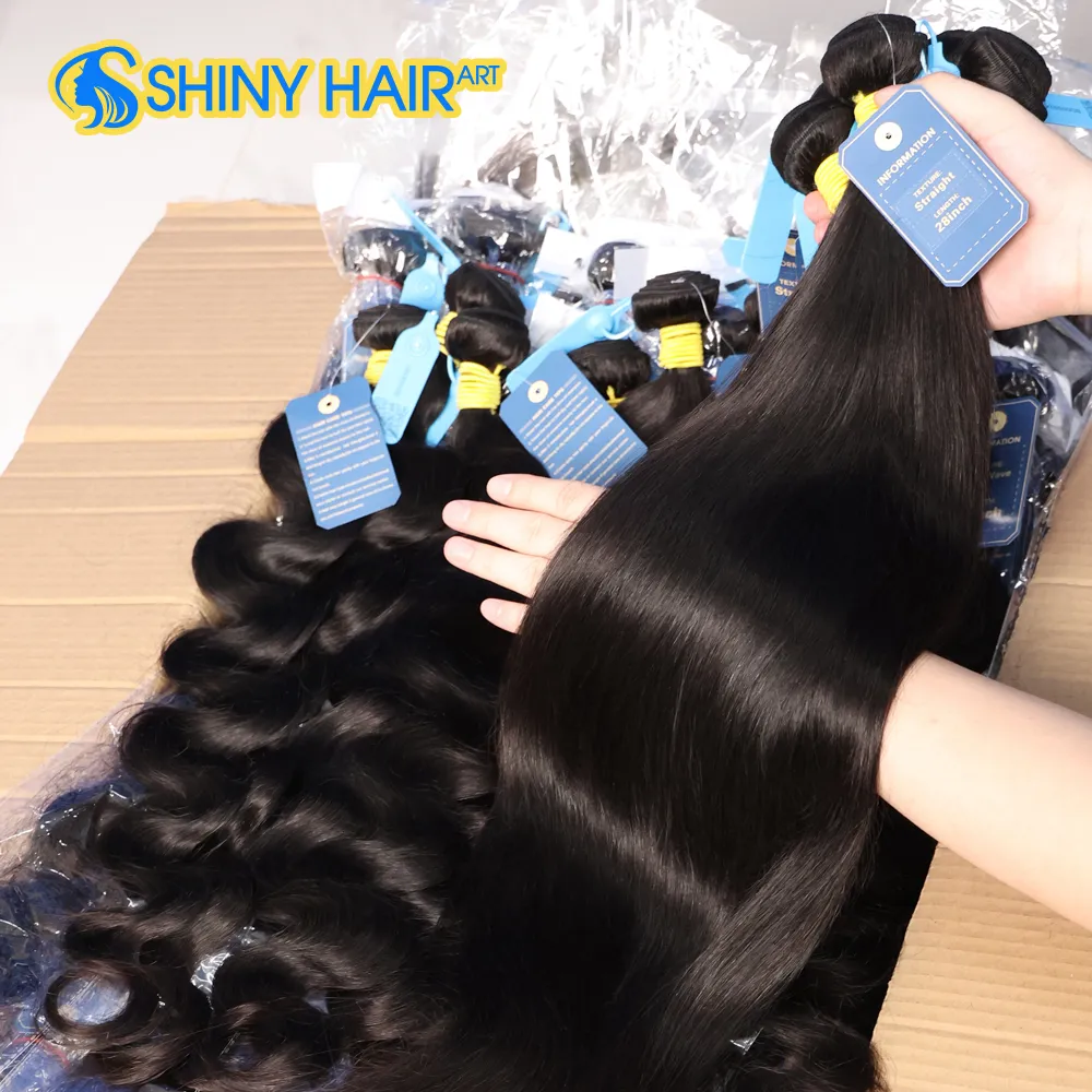 Wholesale Indian Hair Extensions Raw Human Hair Bundles, Brazilian Cuticle Aligned Virgin Hair vendors,100% Bundle Hair Vendor