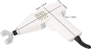 Nuova pistola chiropratica elettrica terapia di correzione della colonna vertebrale strumento di regolazione impulso regolatore cervicale corpo Relax massaggio - Product Image 3