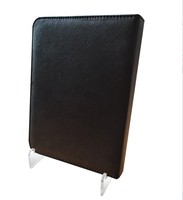 Magasin de détail 2 pièces clair Transparent dépliant chevalet présentoirs support acrylique produit présentoir
