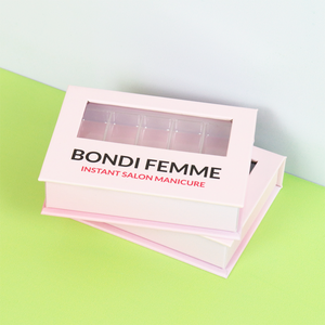 Luxury Paper Empty Gel Nail Care Bottle Packaging Box Set Nail Polish Oil Packaging Box Magnetic <b>Gift</b> Box with Customized - Product Image 1
