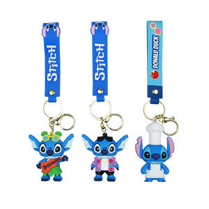 ソフトPVCカーキーリングバッグチャーム & クリエイティブなラバーキーチェーン - Product Image 1