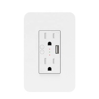 Prise de courant électrique ETL Répéteur sans fil Prise intelligente portable Prise murale USB intelligente WIFI avec prise de courant wifi usb