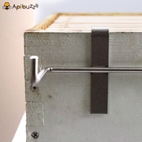 Clips pour abeilles en acier inoxydable, cadre de ruche à longue pince, Support de perche, cintre apiculteur, fournitures d'outils d'acupuncture, équipement pour apiculteur de la chine, pièces