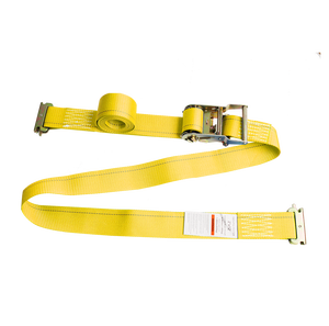 Лидер продаж, 2-дюймовый 12-футовый логистический ремень с храповым механизмом для перевозки груза, E Track, заводской полиэфирный ремешок - Product Image 3