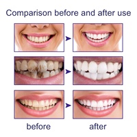 V34 Dentifrice à la menthe saveur menthe pour adultes, blanchissant, mousse violette, élimination des taches jaunes, utilisation à domicile