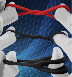 الذكور تأخير القذف حلقة الديك الأجهزة القضيب السائل المنوي حجب الراتنج جهاز العفة كم قفل عبودية الاستمناء - Product Image 3