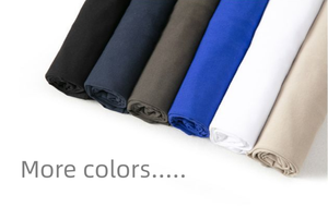 Camiseta unisex de gimnasio de gran tamaño con logotipo personalizado en blanco de alta calidad de 260g - Product Image 4