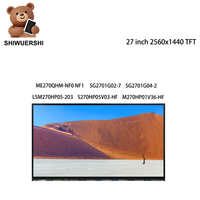 Layar Lcd 27 Inci A+ Baru Asli 2560*1440 EDP 60pin ME270QHM NF0 NF1 SG2701G02-7 SG2701G04-2 LSM270HP05-203 S270HP05V03-HF
