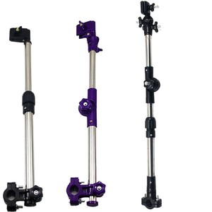 Electric Vehicle <b>Umbrella</b> Stand Adjustable Extendable For Bicycle <b>Stroller</b> Sunshade Support Frame - Product Image 2
