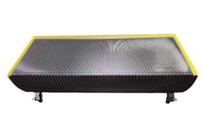 Trực Tuyến Bán Buôn Nhôm Lược Tấm Thang Thang Máy Bước 75*25 Con Lăn Cho 6204 Thang Thang Thang Máy 3-Năm Bảo Hành Thiết Kế Hiện Đại Văn Phòng - Product Image 3