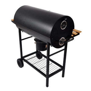 SEJRバーベキューグリルチャコールバーベキューグリル、サイドテーブル付き屋外オフセット喫煙者 - Product Image 4