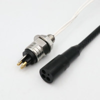 Conector Submarino Circular Compatible con Subconn, 10A de Corriente, 2-4 Pines, Soporta una Tensión de 70 MPa