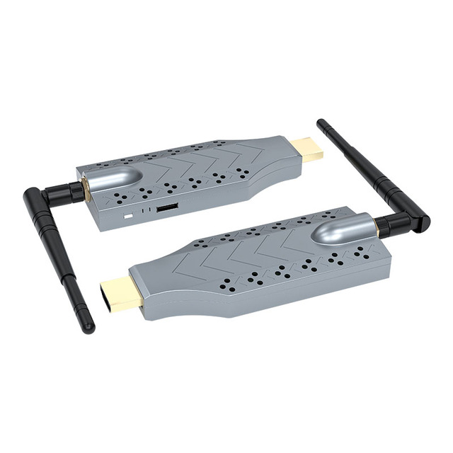 Xput Portable Aluminum Wireless HDMI Transmitter Receiver Kit Xput 200M Long Range HD Wireless HDMI Dongle for Meeting Room