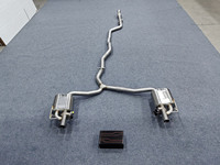 Système d'échappement Catback en acier inoxydable de haute qualité soudé TIG pour Mercedes-Benz C300/C200/C250/C260 W205 W206 Valve d'échappement