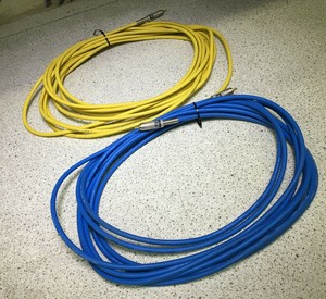 PLC Lot of 2 <strong>Canare</strong> 25' Cables W/ 4 F-09 Connectors Warranty Product - Product Image 1