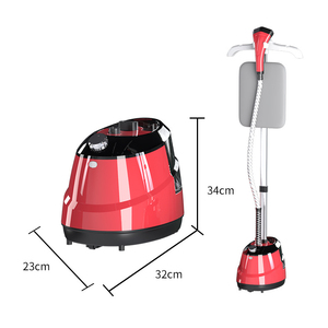 All'ingrosso rosso verticale ad alta potenza portatile supporto portatile vestiti macchina stiratrice indumento piroscafo - Product Image 3