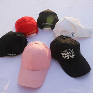 Casquette de Baseball en coton avec Logo imprimé, haute qualité, broderie New York, 6 panneaux, chapeau de Baseball noir avec Logo personnalisé - Product Image 2