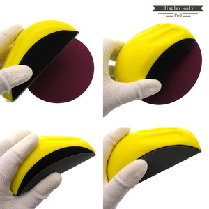 손 샌딩 블록 5 "6" PU 핸드 그라인딩 블록 연마 도구 후크 및 루프 사포 샌딩 디스크 연마 패드 - Product Image 3