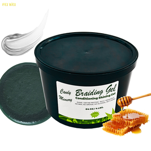 <span class=keywords><strong>Gel</strong></span> Fijador para Trenzas <span class=keywords><strong>de</strong></span> Cabello <span class=keywords><strong>de</strong></span> 64 oz, Ingredientes Puros, <span class=keywords><strong>Brillo</strong></span> Definido, Sin Escamas, Sin Grasa, <span class=keywords><strong>Gel</strong></span> Acondicionador Megafijación para Trenzas Impecables - Product Image 1