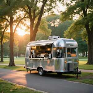 2025 Concession Snack <b>Coffee</b> Cart With Full Kitchen Mobile BBQ <b>Truck</b> Food Trailer <b>For</b> <b>Sale</b> - Product Image 6