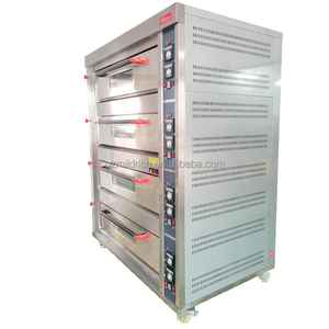 เตาอบขนมปังสแตนเลสเชิงพาณิชย์เตาอบเบเกอรี่/4ชั้น16ถาดเตาอบแก๊ส - Product Image 4