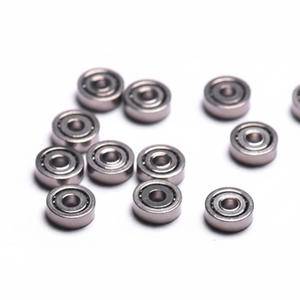 Rodamientos rígidos de bolas en miniatura de precisión F635 Rodamientos de rueda de camión de acero cromado inoxidable Sellos 2RS de larga duración 16mm - Product Image 1