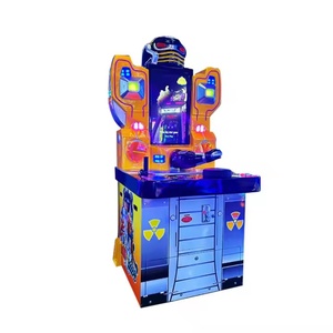 เครื่องเล่นเกมอาร์เคดแบบหยอดเหรียญ Hercules Metal สำหรับกีฬาแข่งขันปล้ำแขนและชกมวย สนุกสนานสำหรับเด็กๆ ในสวนสนุก - Product Image 4