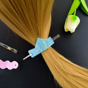 Accesorios <span class=keywords><strong>para</strong></span> horquilla clásica DM416, molde de silicona, resina epoxi, colgante de joyería, tocado, conjunto de molde <span class=keywords><strong>para</strong></span> niña - Product Image 5