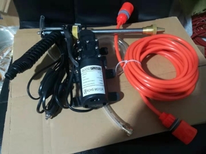 เครื่องฉีดน้ำล้างรถ 12V ปั๊มฉีดน้ำแรงดันสูง อุปกรณ์ดูแลรักษา<span class=keywords><strong>รถ</strong></span>ยนต์ เครื่องซักผ้าแบบพกพา อุปกรณ์ทำความสะอาด<span class=keywords><strong>รถ</strong></span>ยนต์ไฟฟ้า - Product Image 2