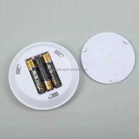 OX Lighting Alibaba Best-seller Petites lumières rondes Télécommande ultra lumineuse Cob Push Under Cabinet Sticky Wall Light
