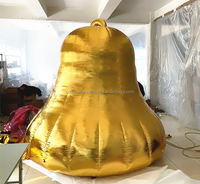 Cloche de Noël gonflable géante personnalisée pour la décoration