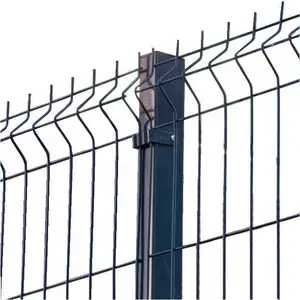 High security cheap welded 358 anti climb fence-mesh wire mesh fence manufacturers