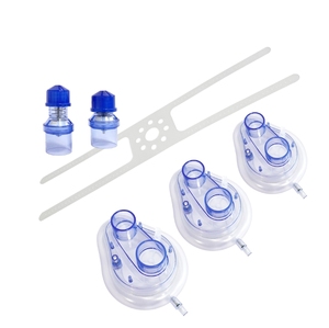 Einweg-Doppelanschluss-CPAP-Maske mit Peep-Ventil - Product Image 1